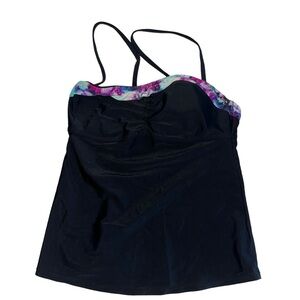 Athleta convertible tankini, bottoms 34 B/C